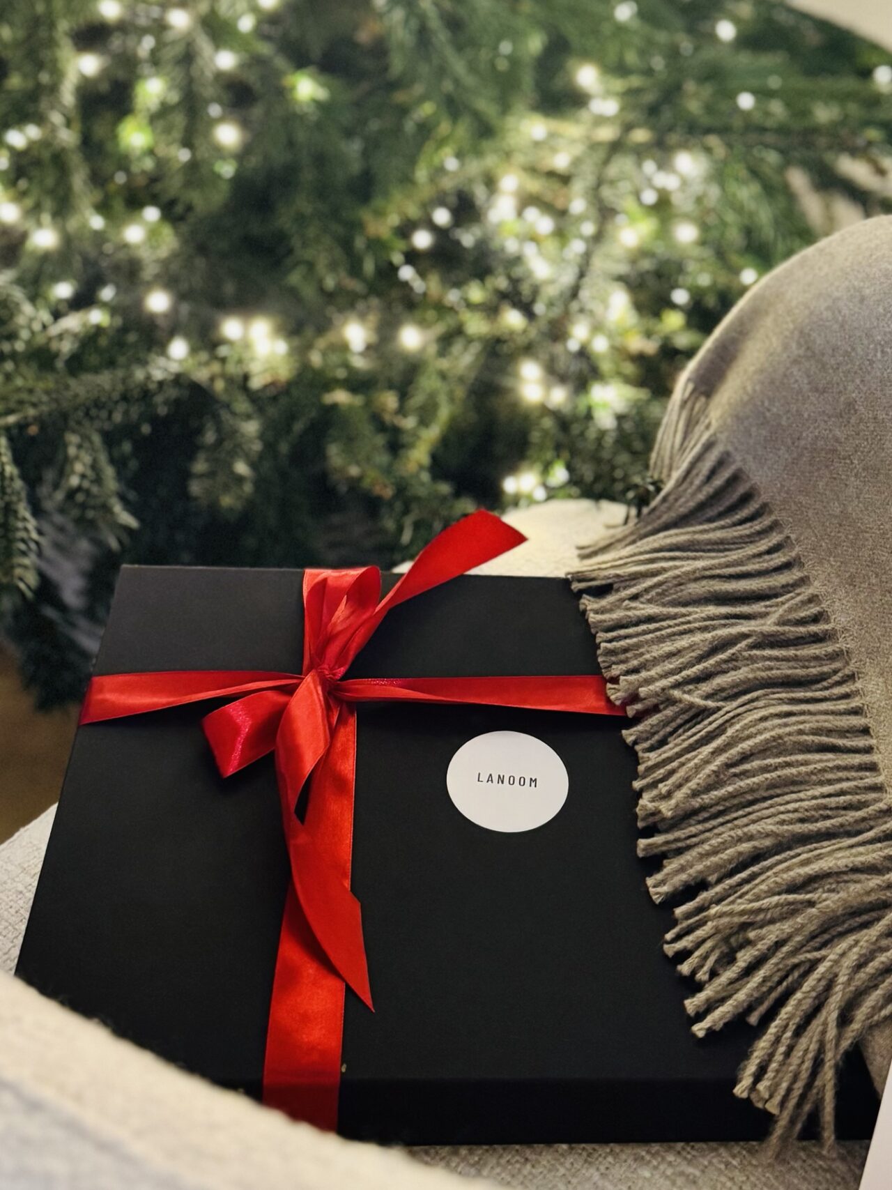 Koc z alpaki 100% baby alpaca jasny brąz