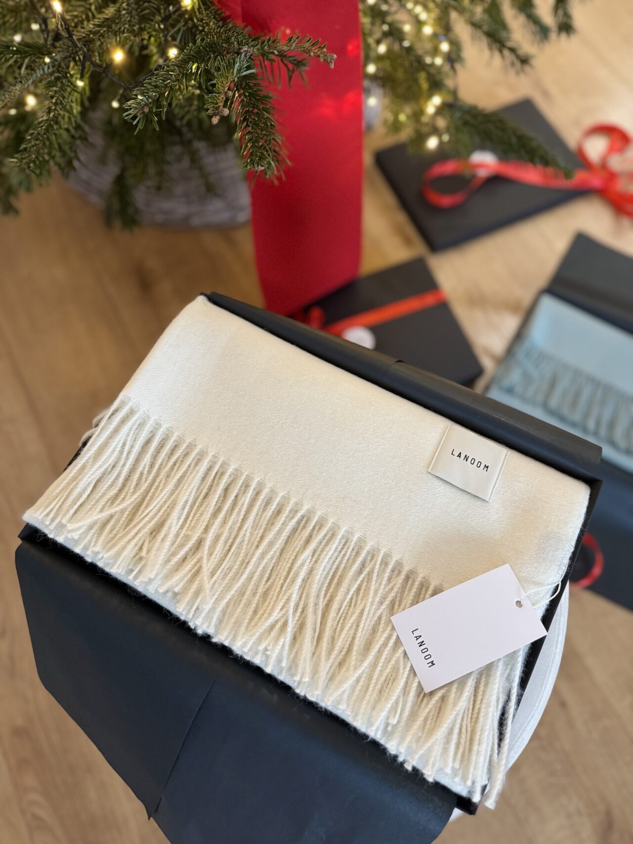 Koc z alpaki w prezencie